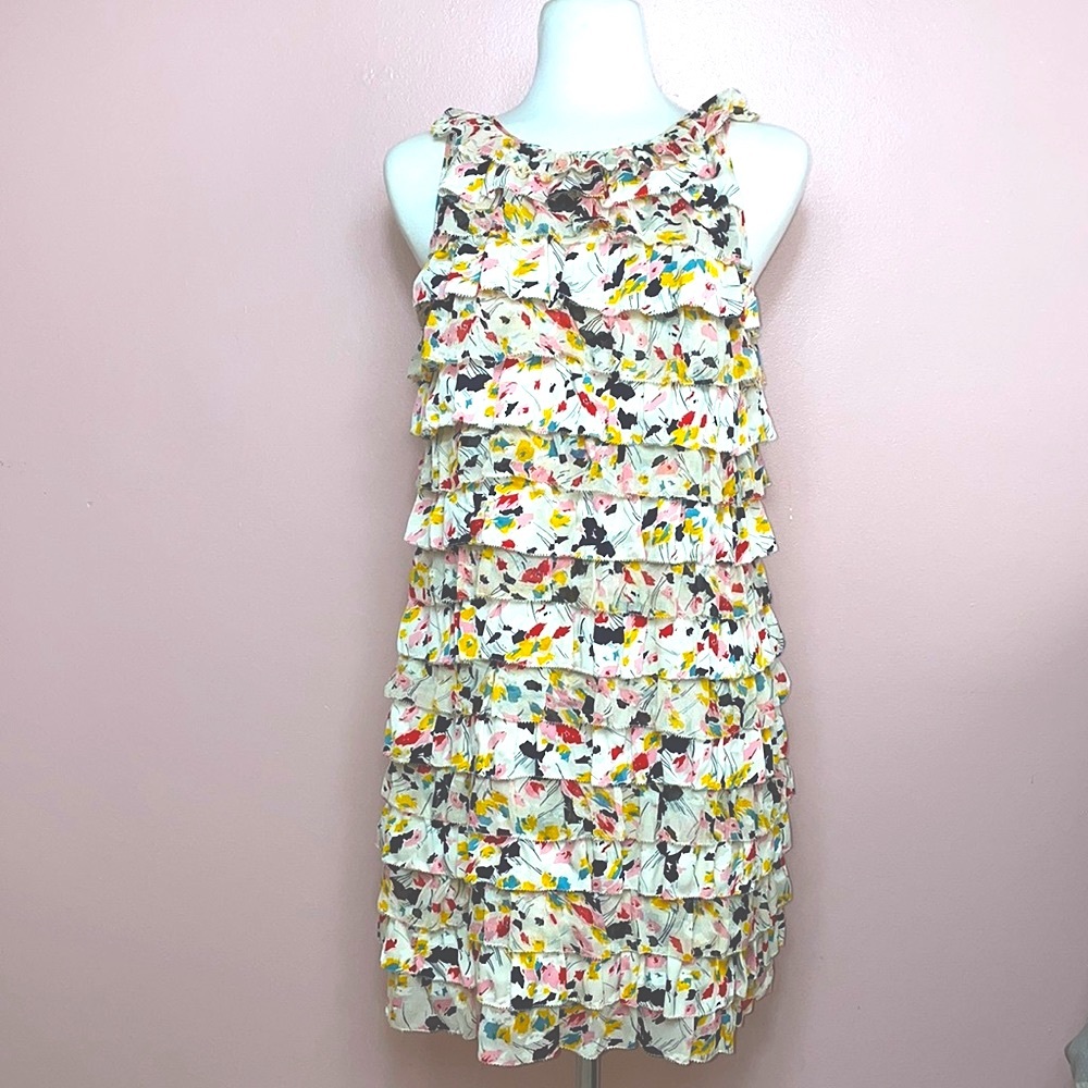 Diane Von Furstenberg Ruffle Mini Dress